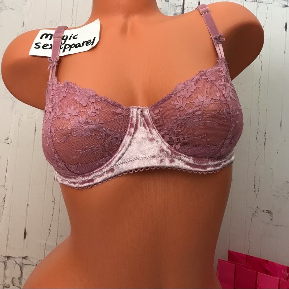 VS MANY SIZES DREAM ANGELS VELVET UNLINED BRA